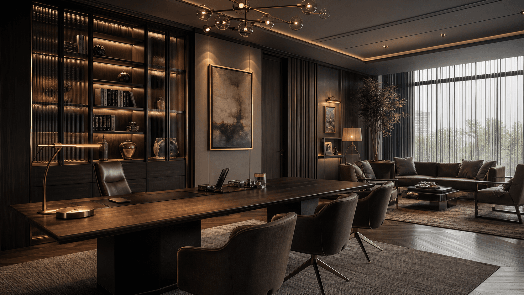 Contemporary Office Space interior in Noida